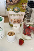 TapaJar™ - Drop It! Keep Granola Crunchy